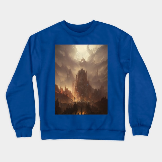 Olympus Crewneck Sweatshirt by Quotechella Merch